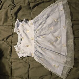 Carter's Soft Blue Baby Onesie